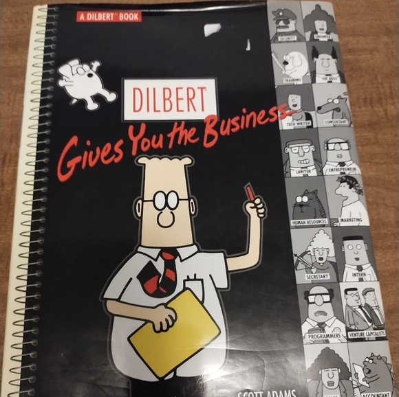 "Dilbert Gives You the Business" book, vintage - Picture 1 of 4